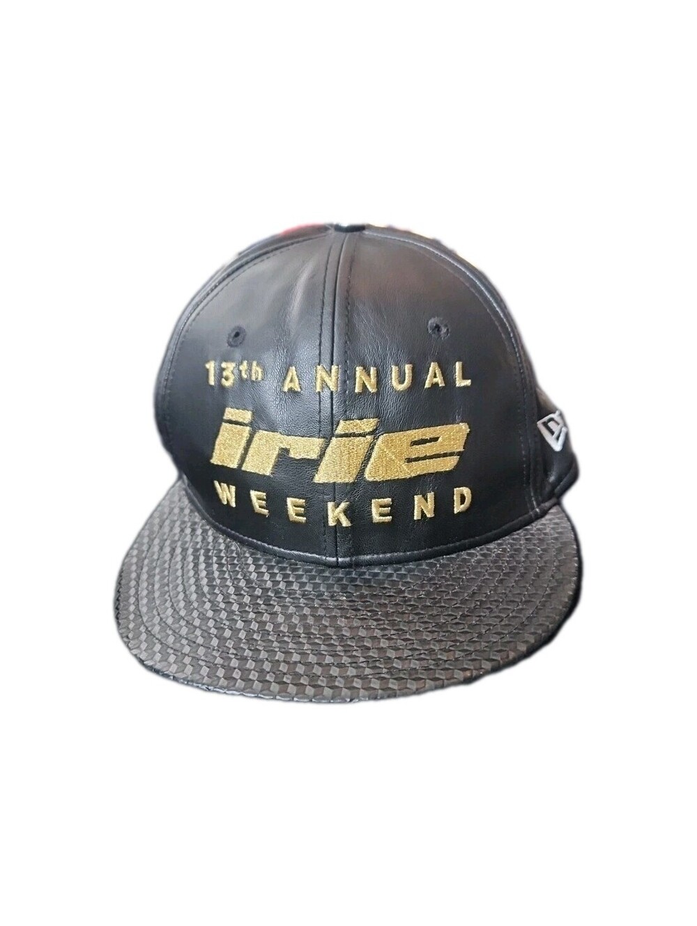 NEW ERA IRIE WEEKEND FITTED 7 1/2 BASEBALL HAT/CAP, BLACK, 9FIFTY, 13